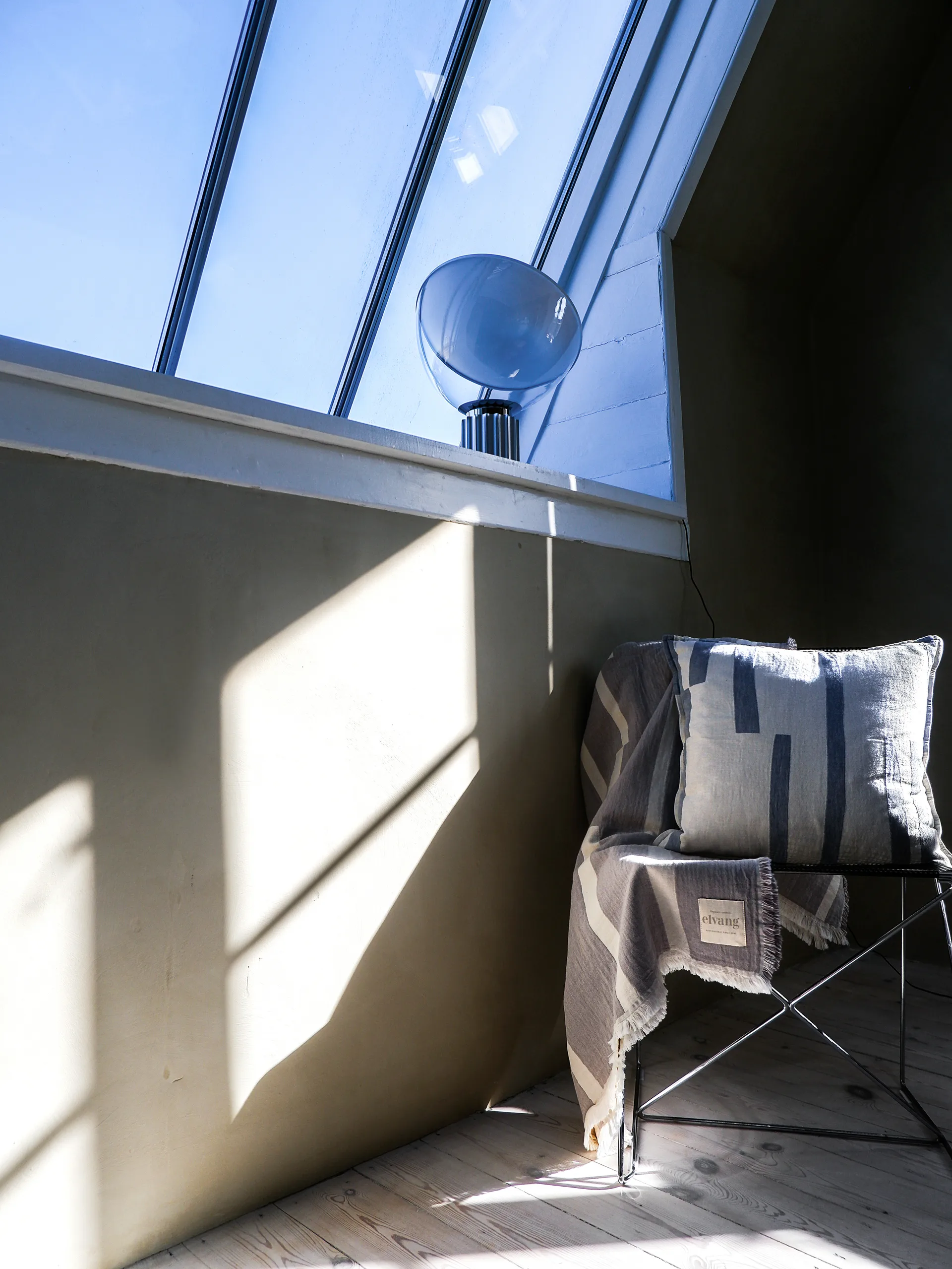 Lyme Grass καλύμματα μαξιλαριών 50x50 cm, Γκρι Elvang Denmark