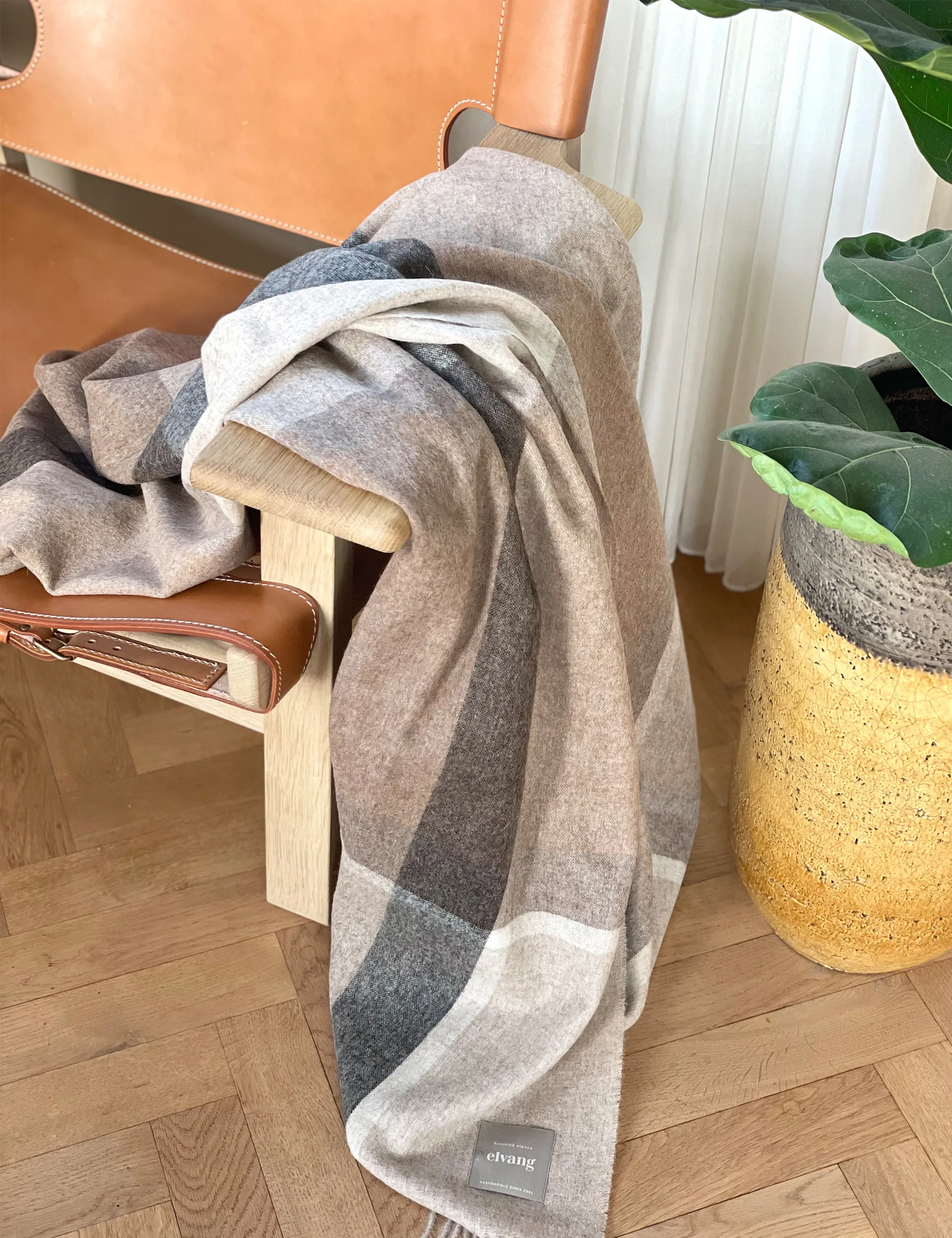 Manhattan ριχτάρι, Μπεζ Elvang Denmark