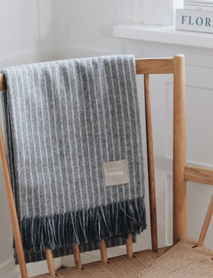Stripes ριχτάρι 130x200 cm, Γκρι Elvang Denmark