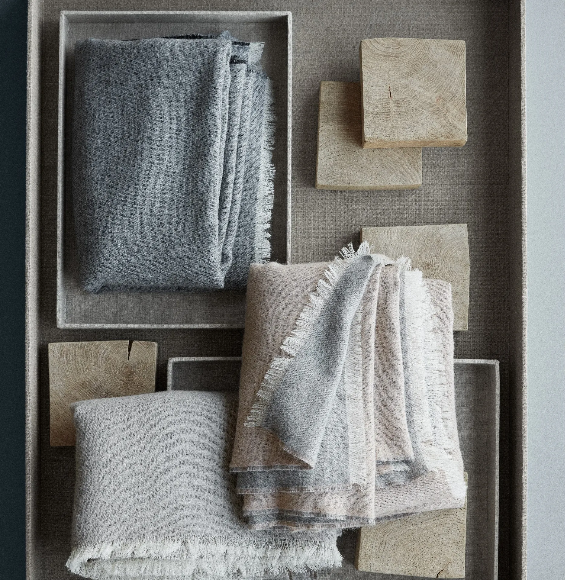 Venice ριχτάρι, Λευκό-γκρι Elvang Denmark