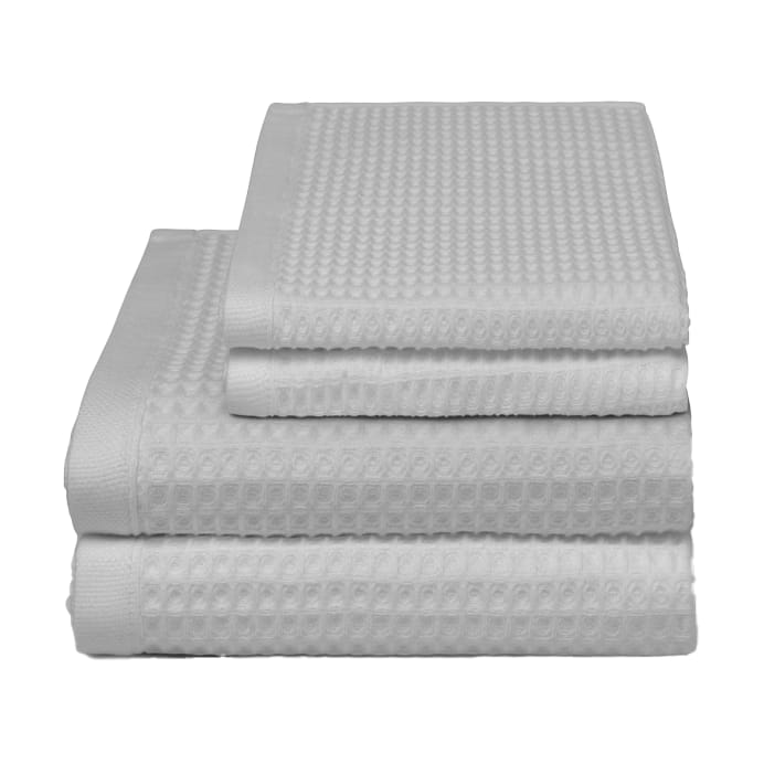 Πετσέτα Waffle 50x70 cm, light grey Elvang Denmark