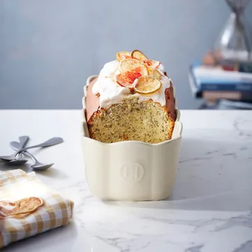 Emile Henry Madeleine φόρμα ψωμιού   - Cream - Emile Henry