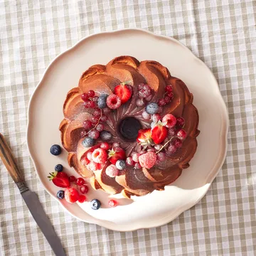 Emile Henry Madeleine πιατέλα σερβιρίσματος - Cream, στρογγυλό - Emile Henry