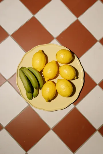 Emile Henry Madeleine πιατέλα σερβιρίσματος - Βανίλια, στρογγυλό - Emile Henry