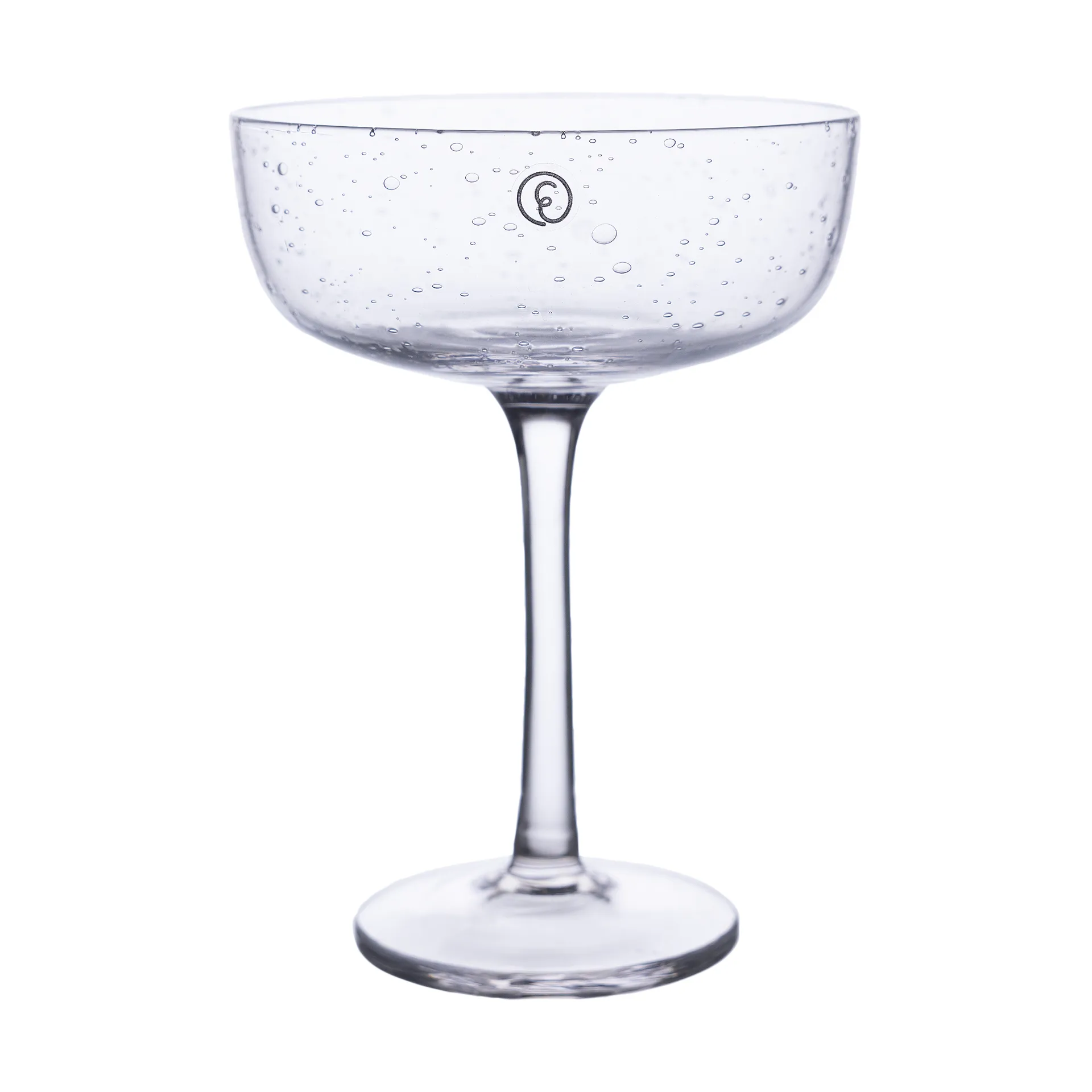 Ποτήρι coupe Ernst, ανάγλυφο γυαλί, 20 cl, σετ 2 τεμαχίων, Διαφανές ERNST
