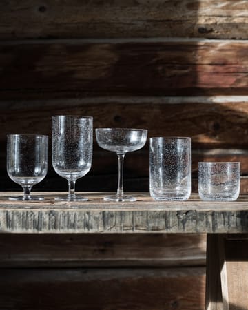 Ποτήρι coupe Ernst, ανάγλυφο γυαλί, 50 cl, σετ 2 τεμαχίων - Διαφανές - ERNST
