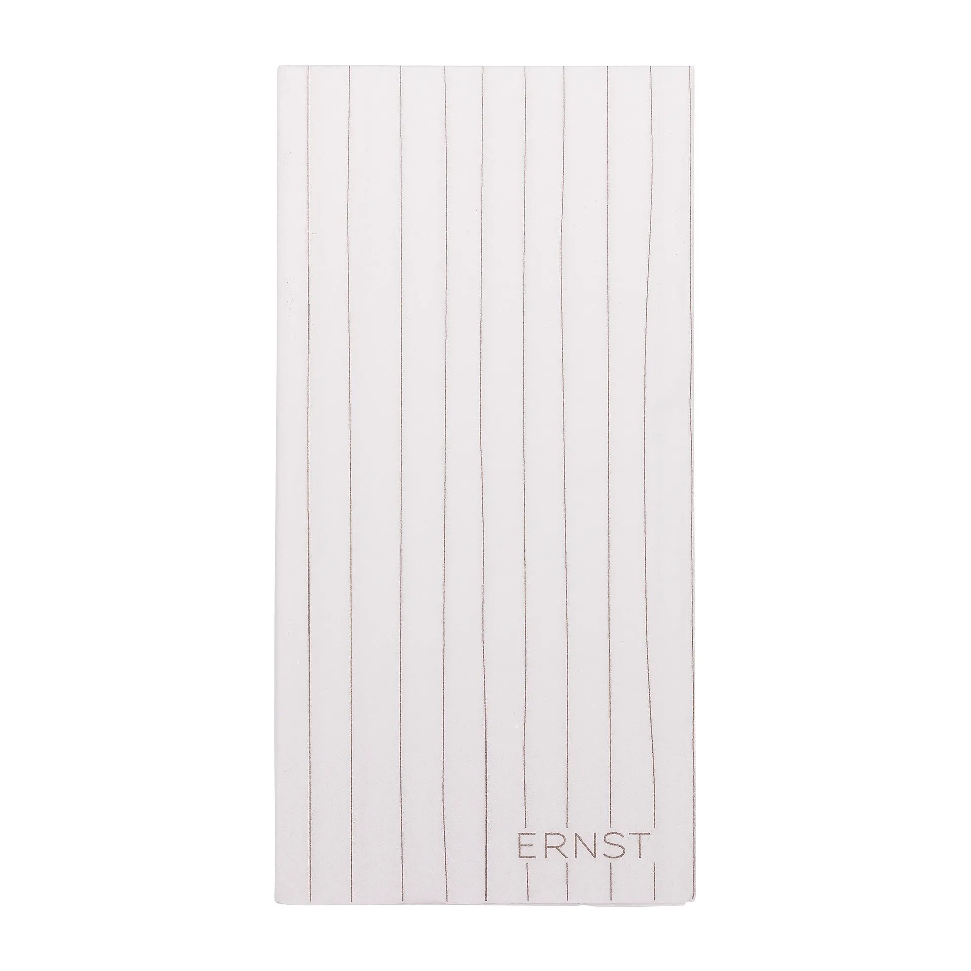 Ernst ριγέ χαρτοπετσέτες 10x20 εκ. Συσκευασία 20 τεμαχίων, λευκό-γκρι ERNST