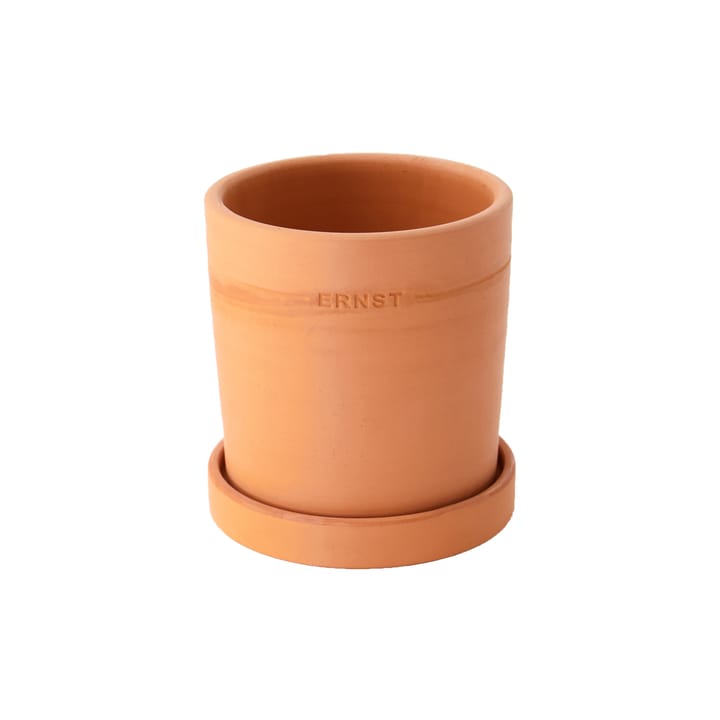 Ernst γλάστρα με πιατάκι τερακότα, Ø 11 cm ERNST