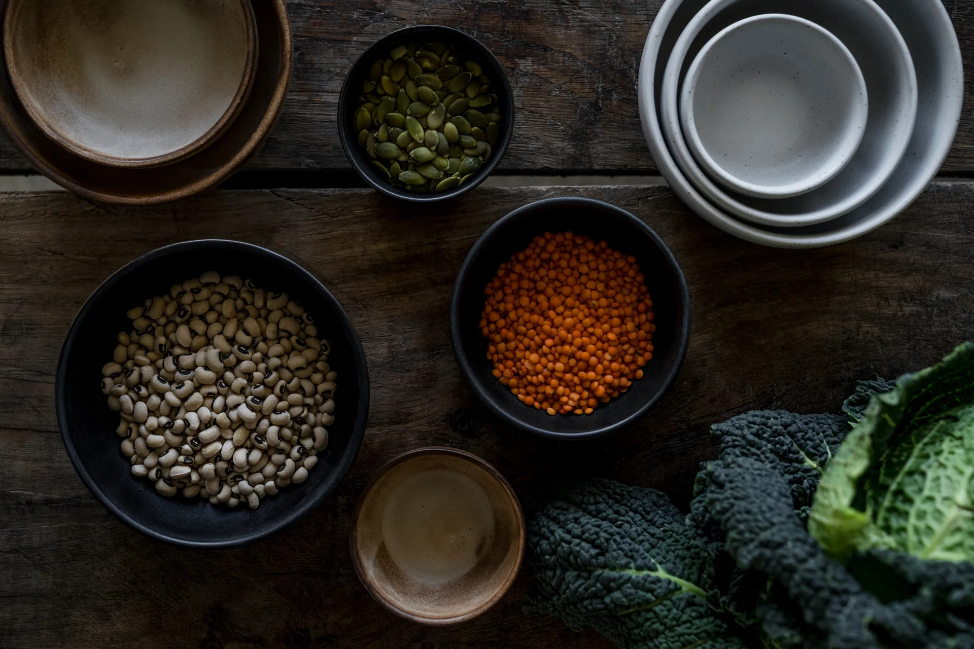 Ernst μπολ, Ματ μαύρο-φυσικό πάτο, Ø11 εκ ERNST