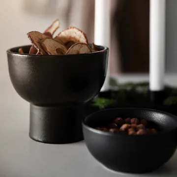 Ernst μπολ με βάση Ø13 cm - μαύρο - ERNST