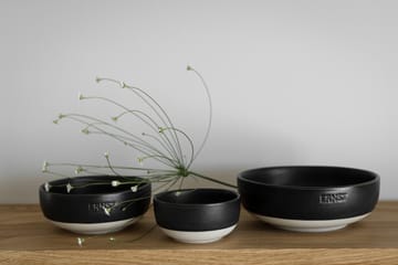 Ernst μπολ - Ματ μαύρο-φυσικό πάτο, Ø14 cm - ERNST