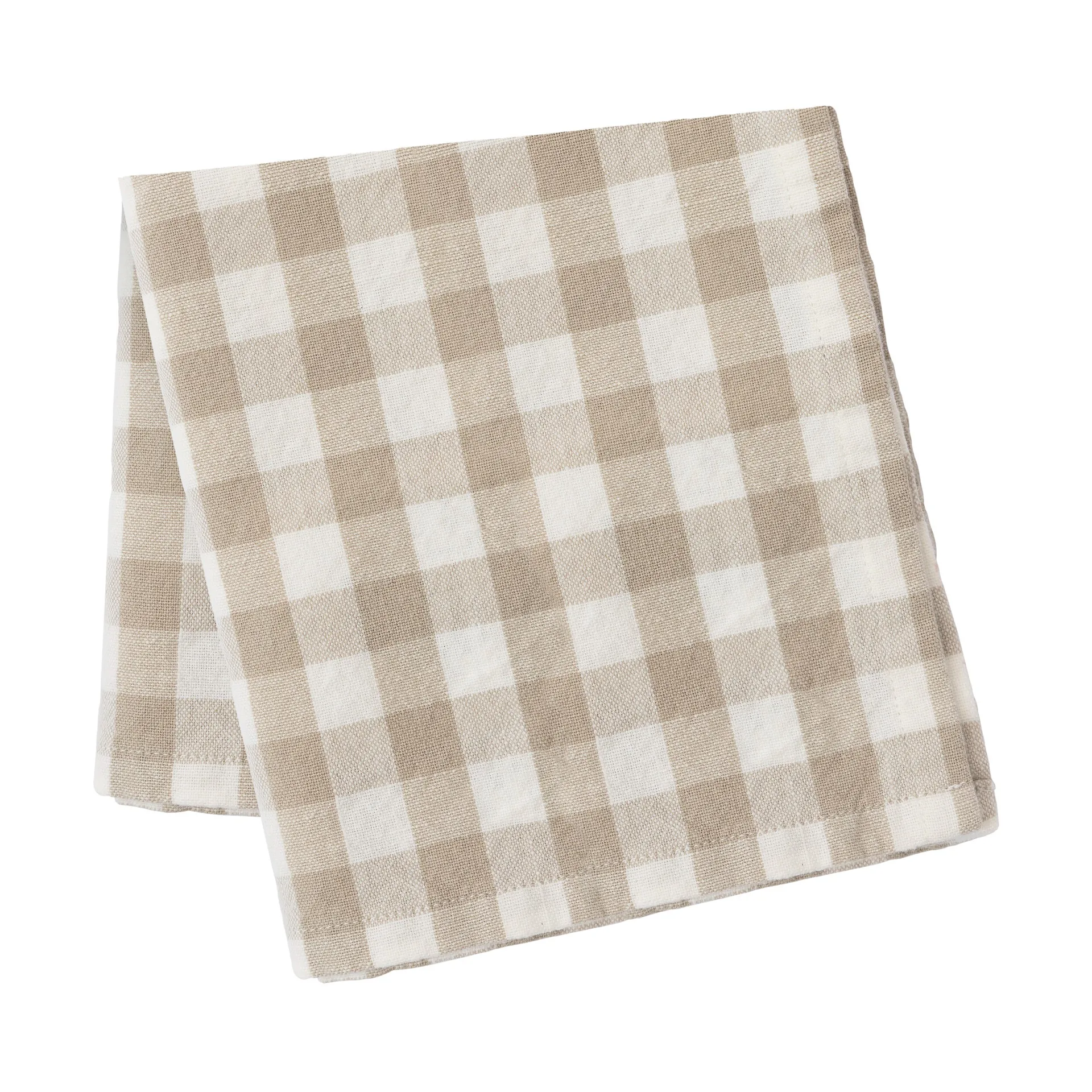 Ernst τραπεζομάντηλο καρό 145x240 εκ., Beige-white ERNST