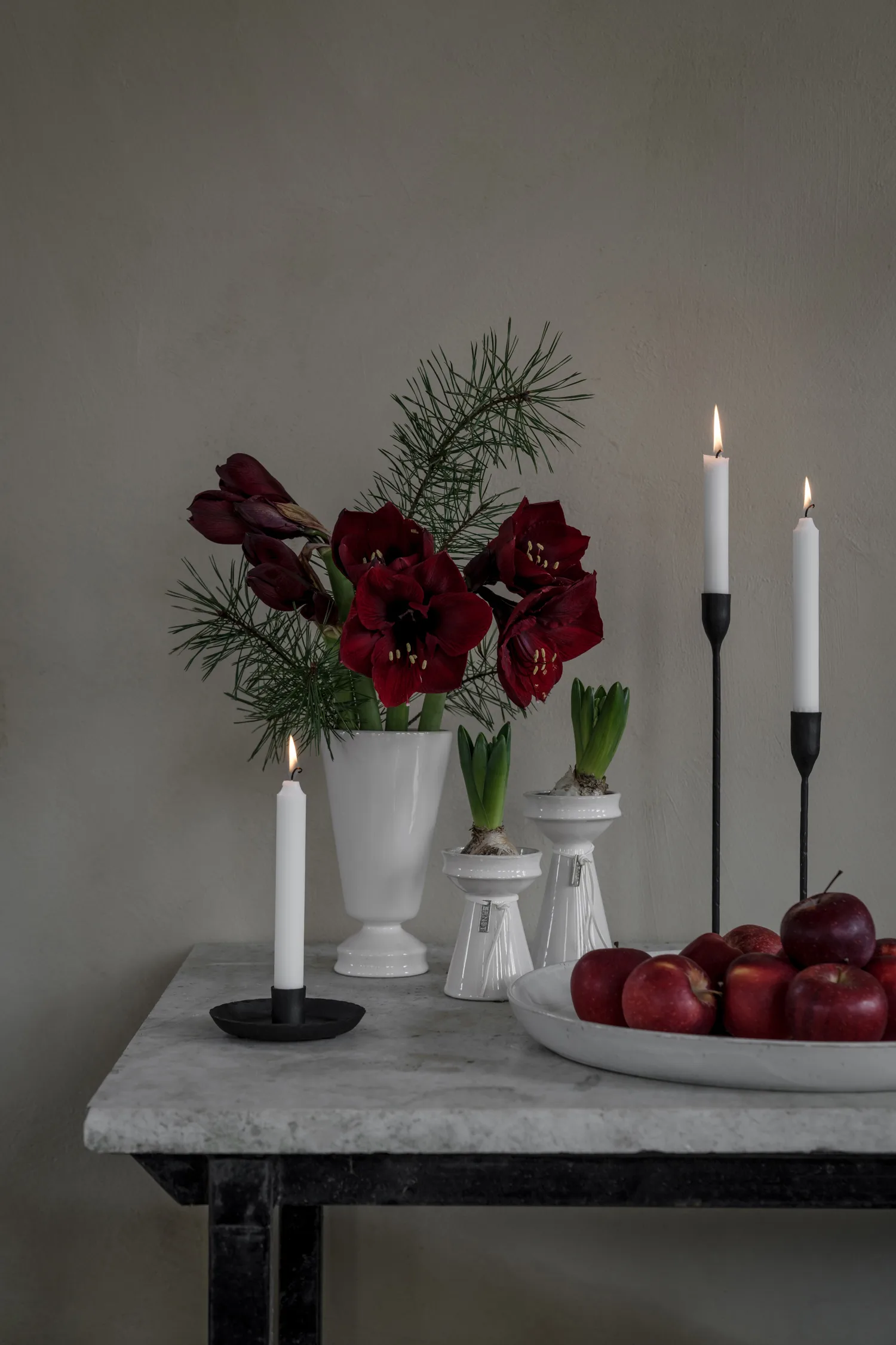 Βάζο για κρεμμύδια Ernst 16 cm., Φυσικό λευκό ERNST