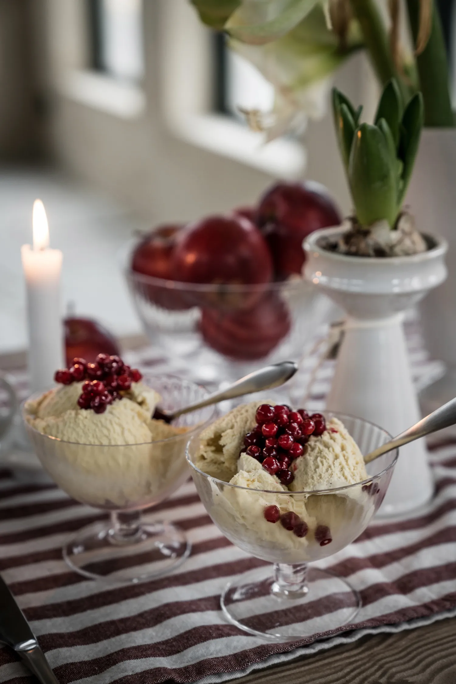 Βάζο για κρεμμύδια Ernst 16 cm., Φυσικό λευκό ERNST