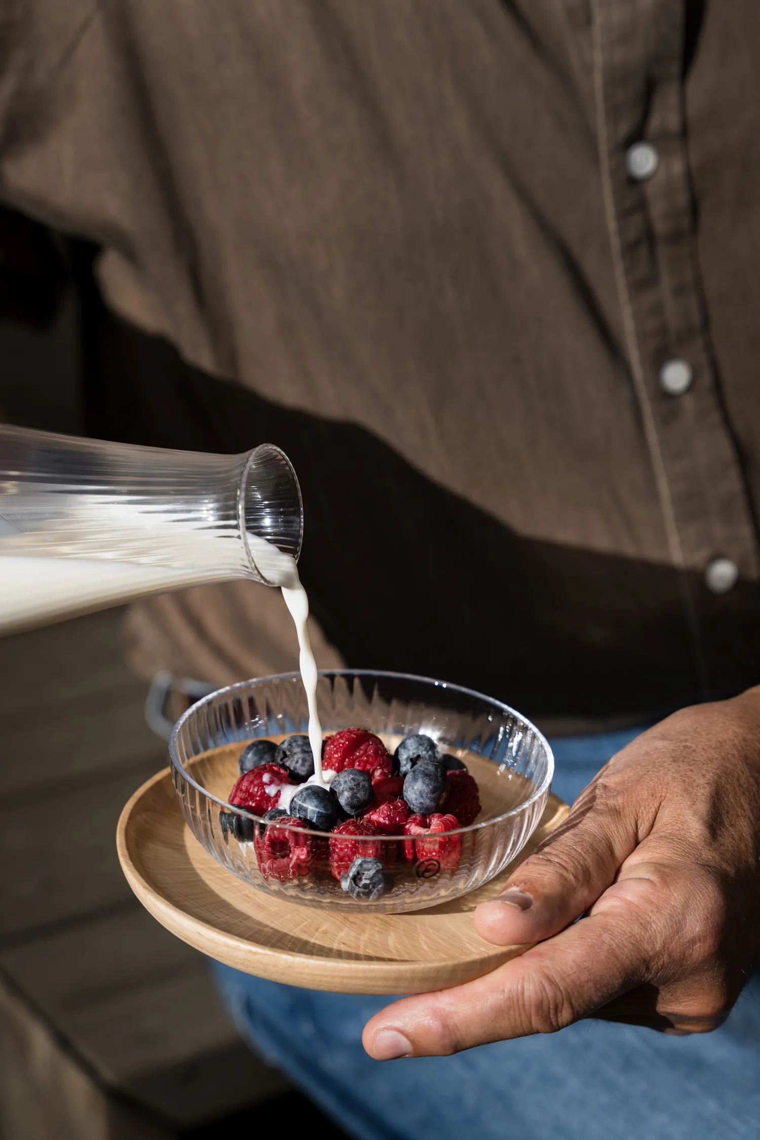 Ernst ξύλινος δίσκος, Καουτσουκόδεντρο, Ø16,5 εκ. ERNST