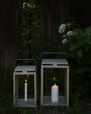 Φαναράκι Ernst για κηροπήγιο 16x43 cm - Μπεζ - ERNST