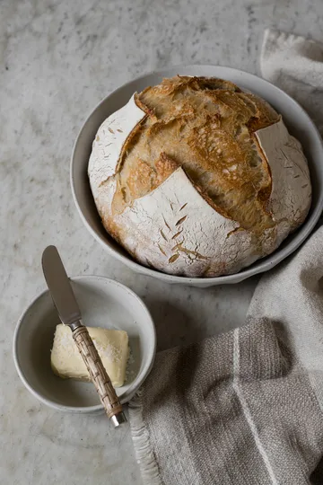 Ernst μαχαίρι βουτύρου με πλεκτή λαβή - Θαλάσσιο γρασίδι, 17 εκ. - ERNST