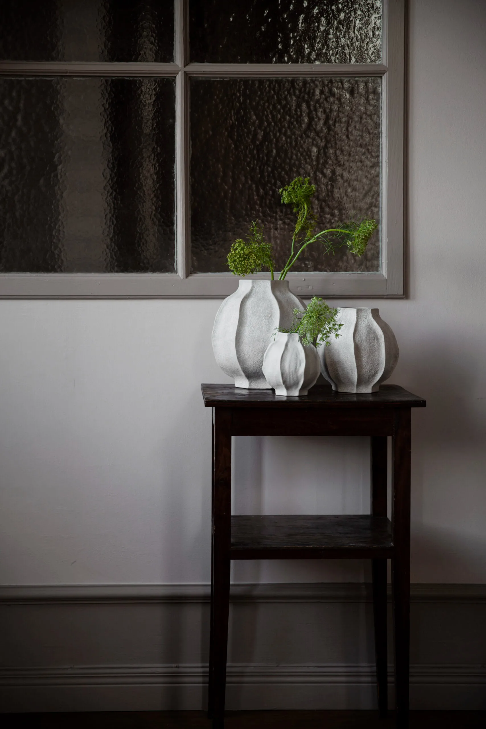 Ernst βάζο με βαθουλωμένη λωρίδα, 18 cm ERNST