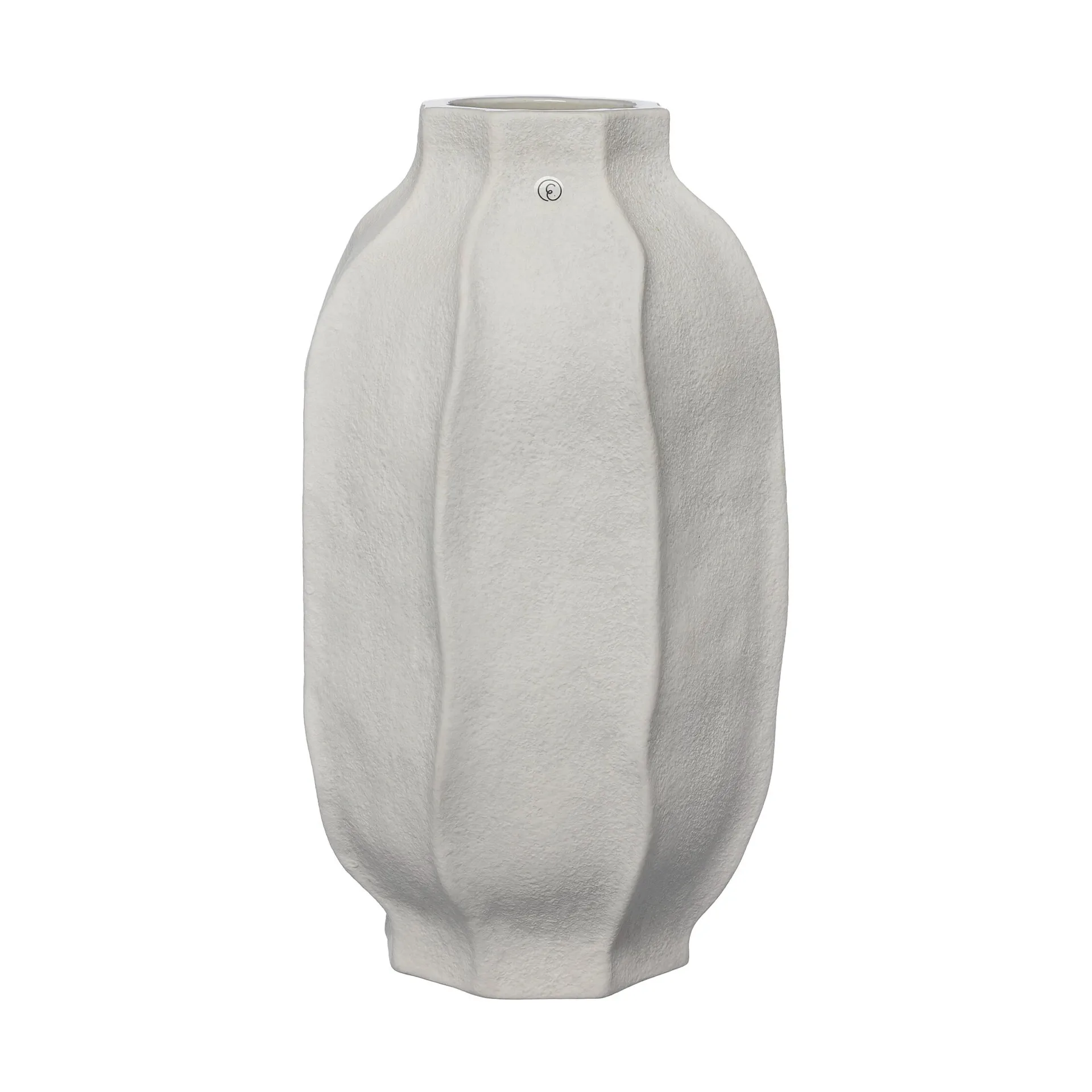 Ernst πήλινο βάζο Ø18x30 cm, Natural white ERNST