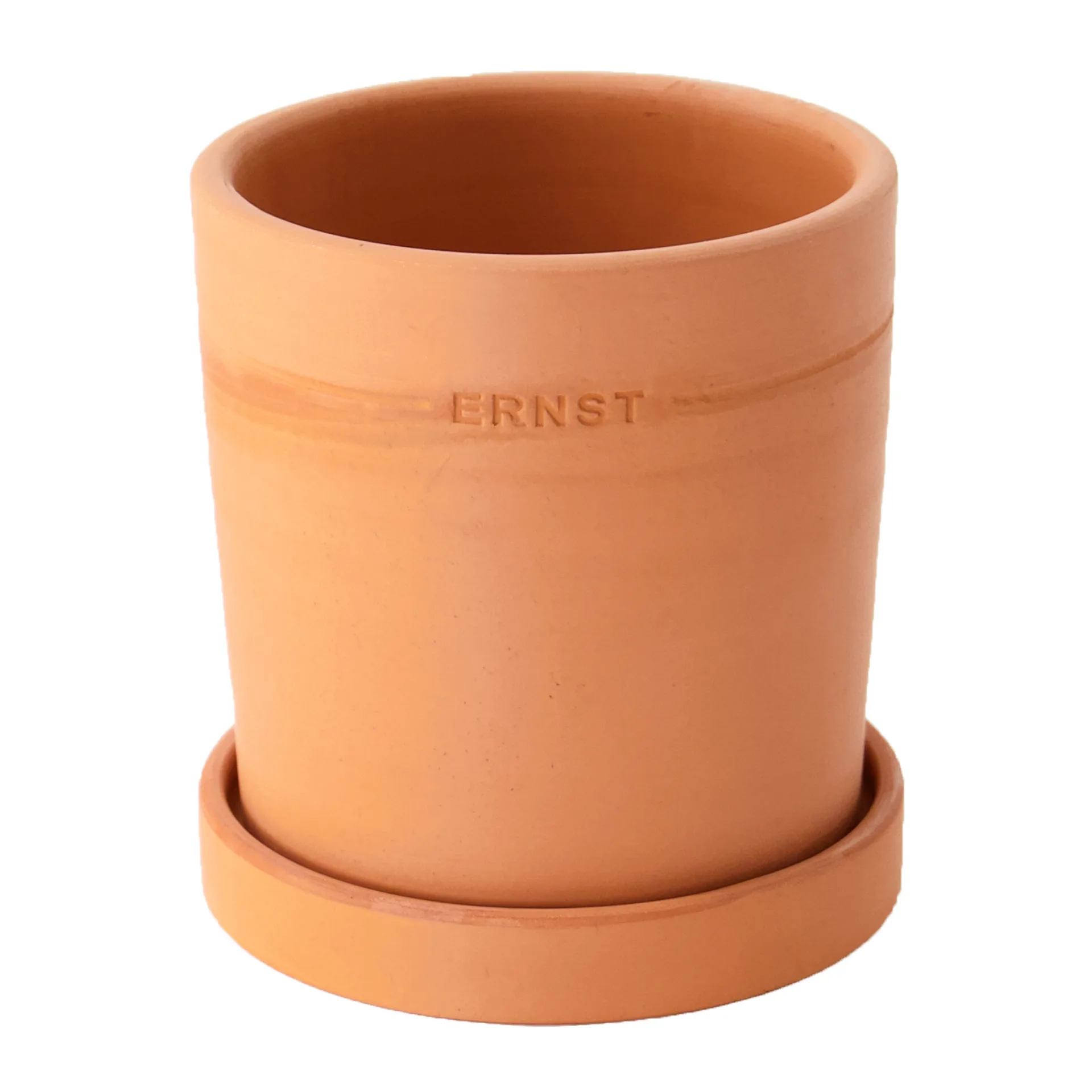 Ernst γλάστρα με πιατάκι τερακότα, Ø 19 cm ERNST