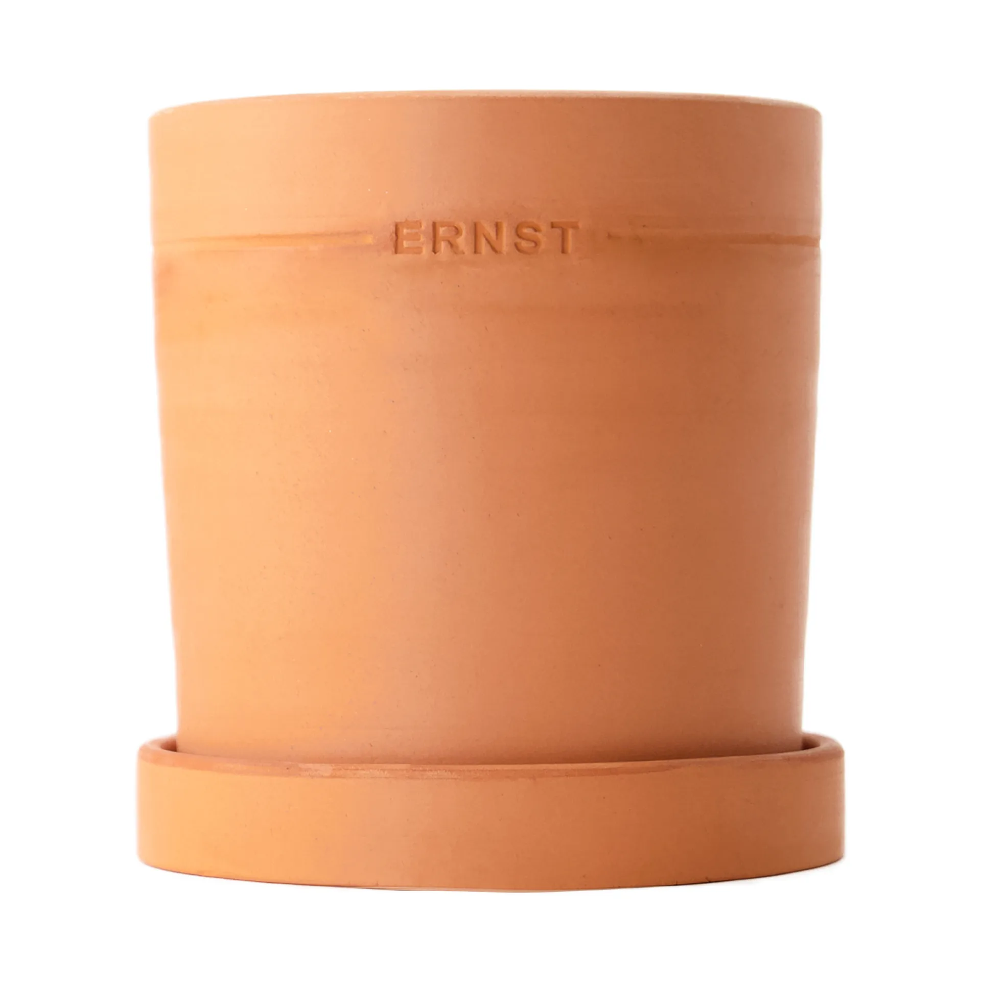 Ernst γλάστρα με πιατάκι τερακότα, Ø 19 cm ERNST