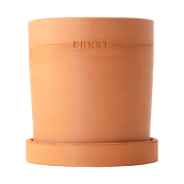 Ernst γλάστρα με πιατάκι τερακότα - Ø 19 cm - ERNST