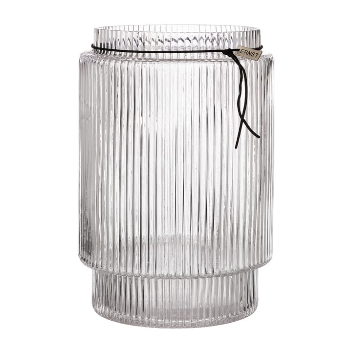 Ernst διαφανές βάζο από ραβδωτό γυαλί - Ø 19,5 cm x υ 28 cm - ERNST