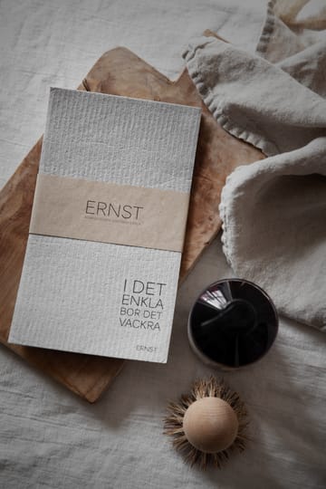 Ernst πετσέτα για πιάτα Συσκευασία 2 τεμαχίων, 15x25cm - γκρι - ERNST