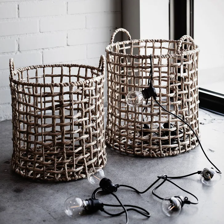 Ernst καλάθι με πλεξούδες Συσκευασία 2 τεμαχίων , φύση ERNST