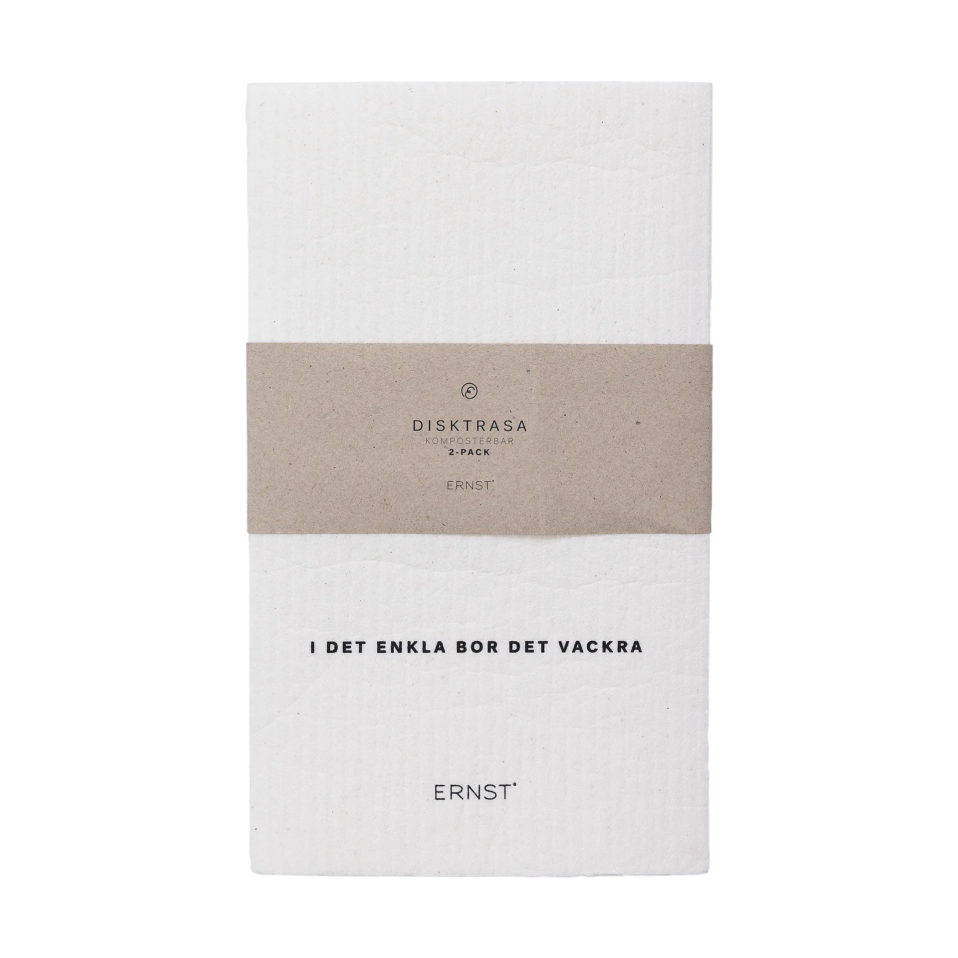 Πετσέτα πιάτων/ριγέ Ernst, 2 τεμ., Λευκό ERNST