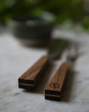 Ernst σετ μαχαιροπίρουνα 2 τεμαχίων - Ακακία - ERNST