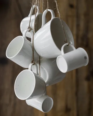 Ernst φλιτζάνι καφέ με πιατάκι 20 cl - Βανίλια - ERNST