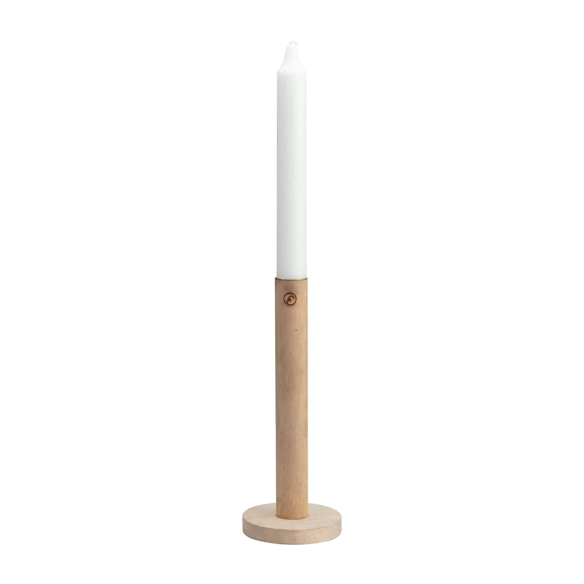 Ernst κηροπήγια ξύλινα 20 cm, φύση ERNST