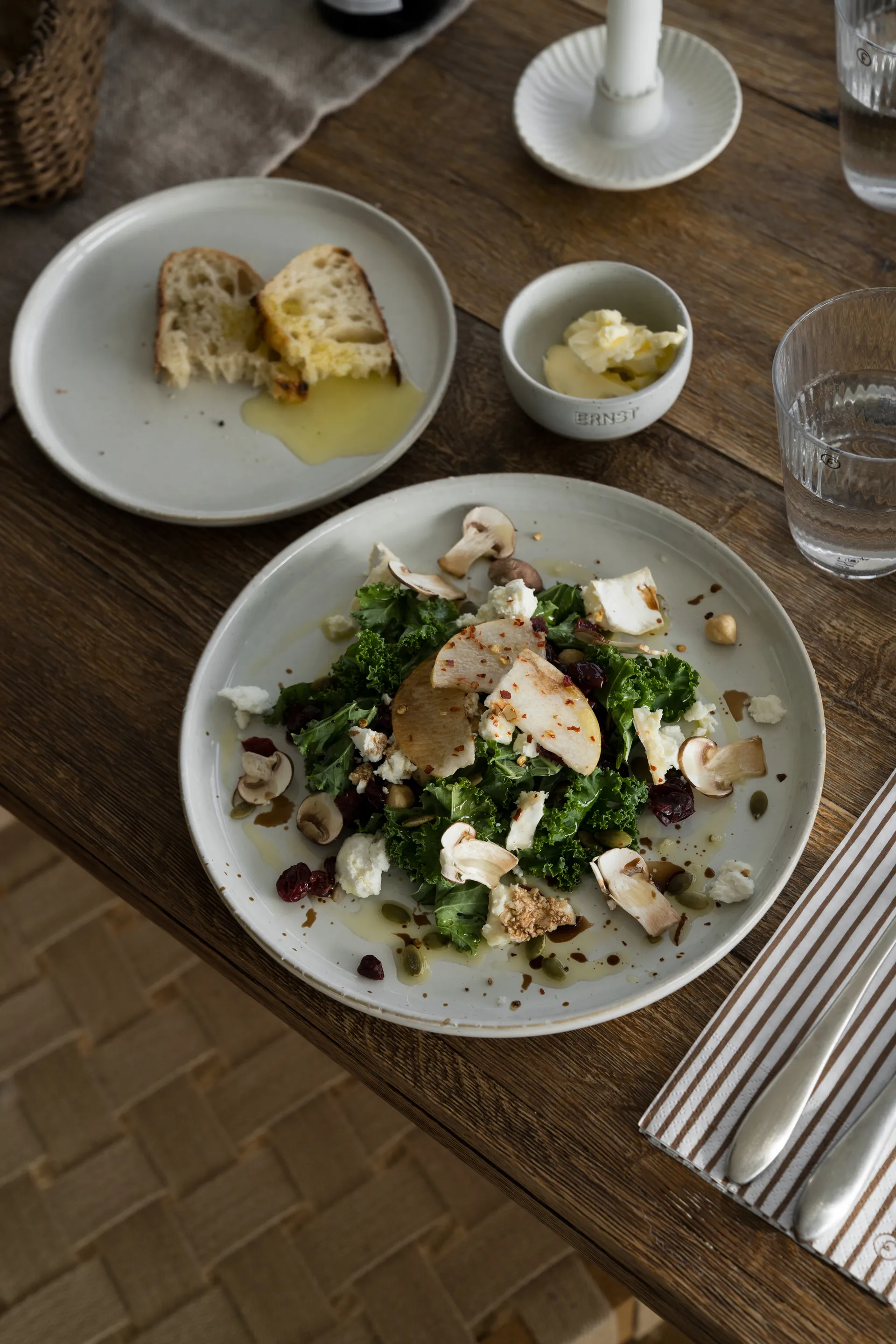 Ernst μικρό πιάτο Ø20 εκ., Φυσικό λευκό ERNST