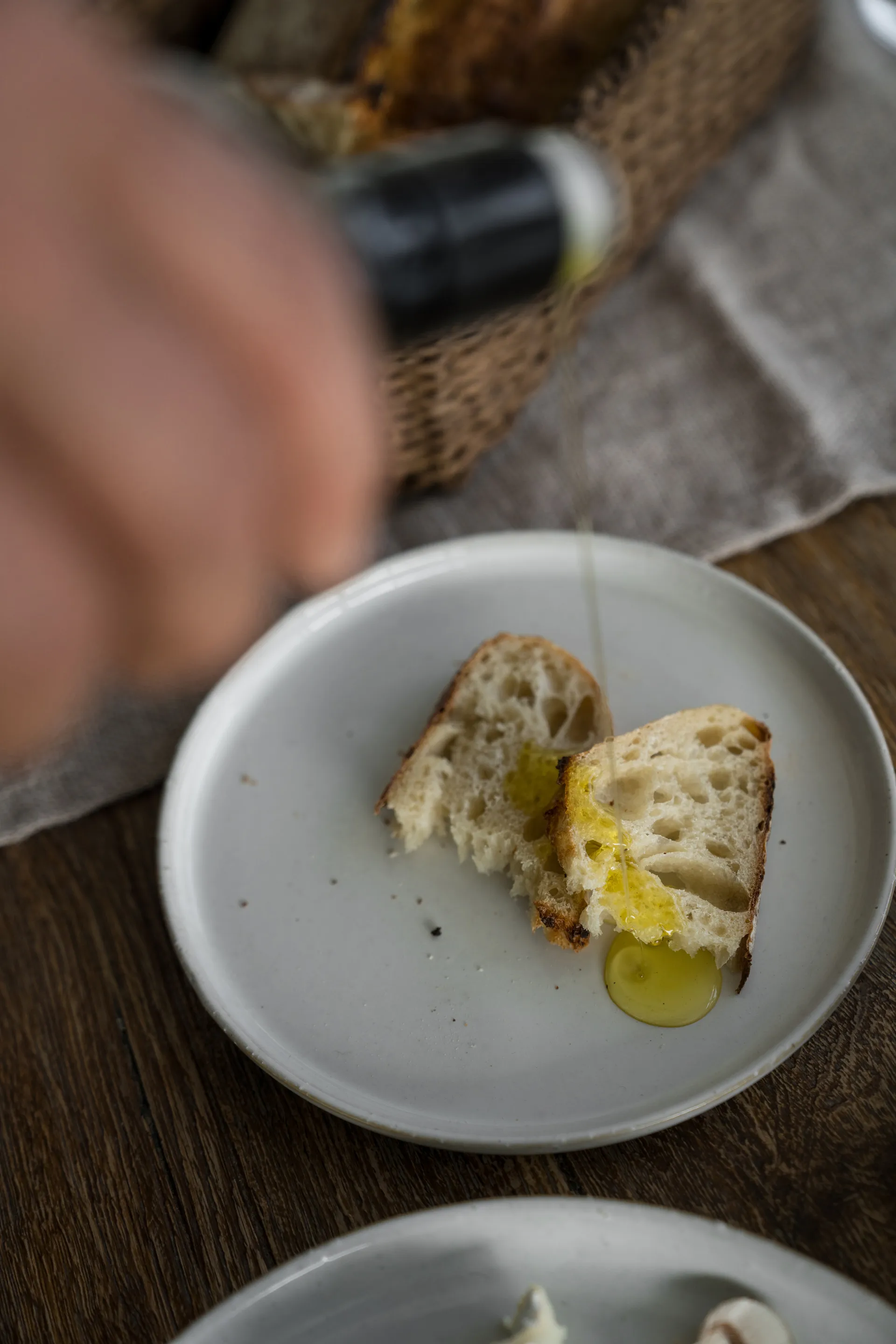 Ernst πιάτο Ø24,5 εκ., Φυσικό λευκό ERNST