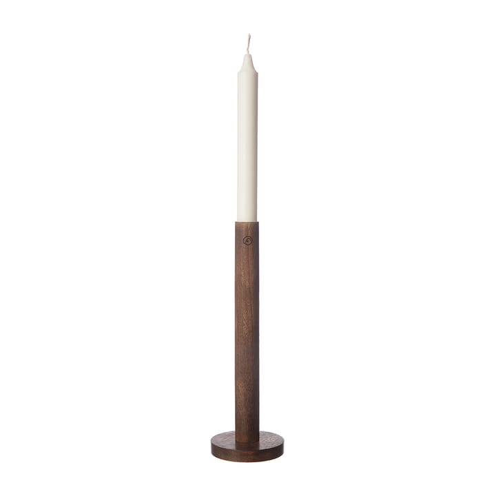 Ernst κηροπήγια ξύλινα 25 cm - Σκούρο καφέ - ERNST