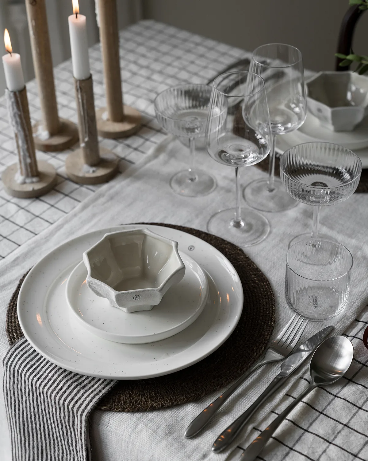 Πιάτο φαγητού Ernst Ø27 εκ., Βανίλια ERNST