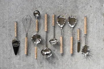 Ernst κουτάλα ζυμαρικών με πλεχτή λαβή - Θαλάσσιο γρασίδι, 29 εκ. - ERNST