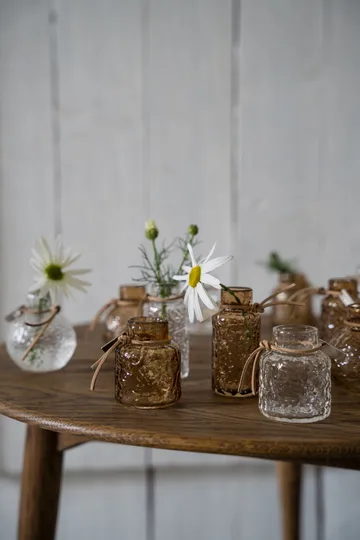 Ernst βάζο με μοτίβο σε συσκευασία δώρου 3 τεμαχίων - Κεχριμπάρι - ERNST