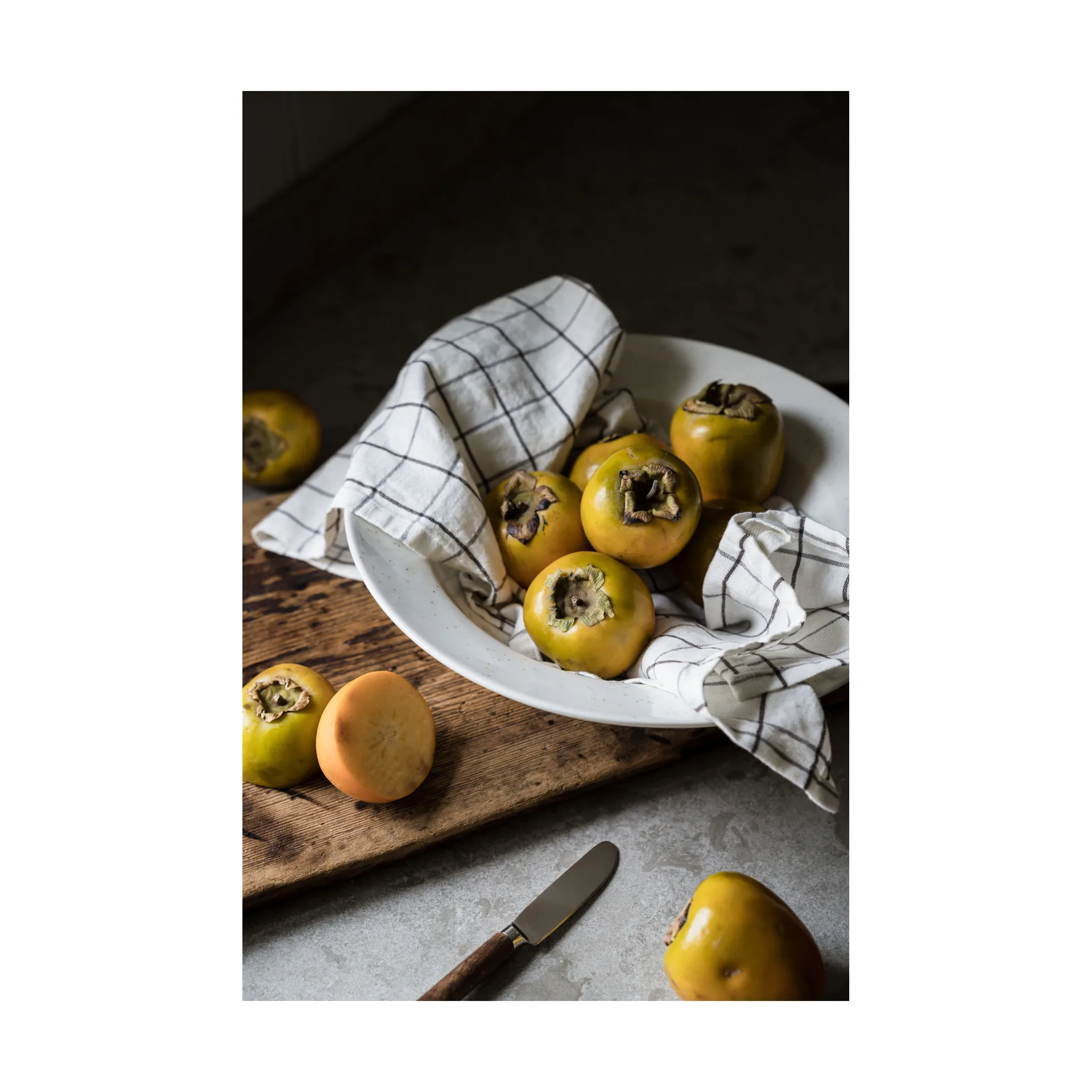 Πετσέτα Ernst μεγάλη καρό 40x40 cm, White-brown ERNST