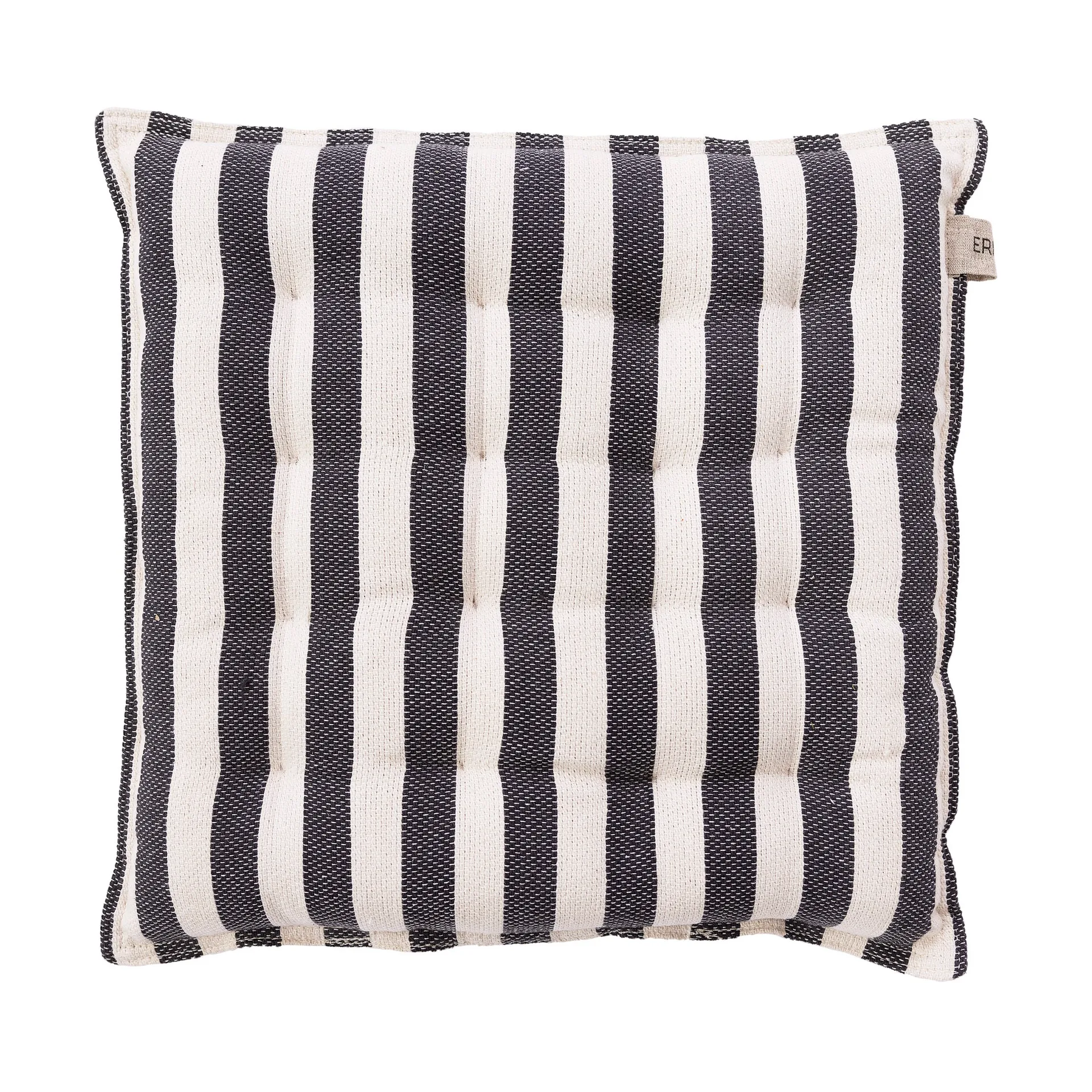 Ernst μαξιλάρι καθίσματος 40x40cm, Natural white-dark grey ERNST