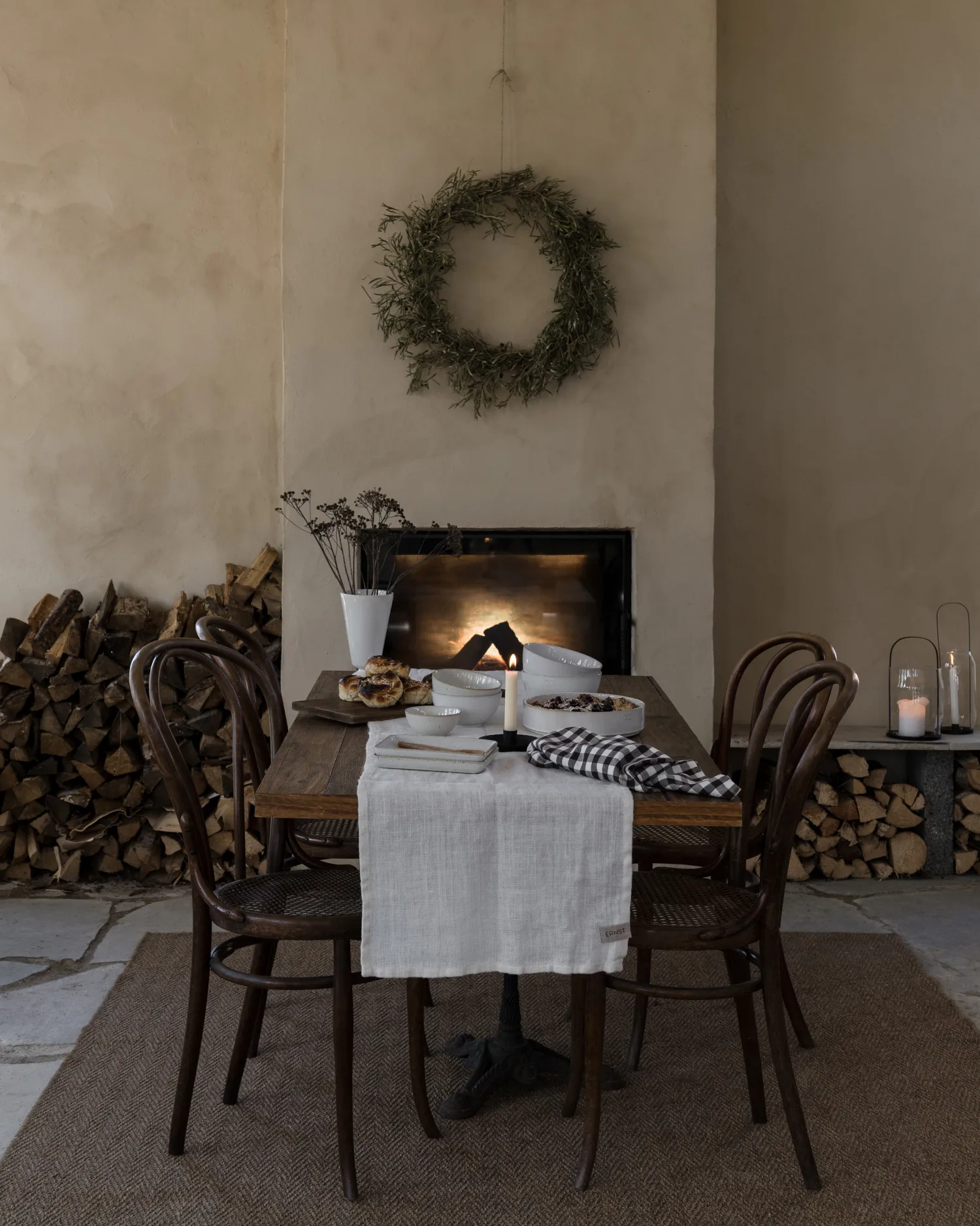 Τραβέρσα Ernst 45x150 εκ, Άσπρο ERNST