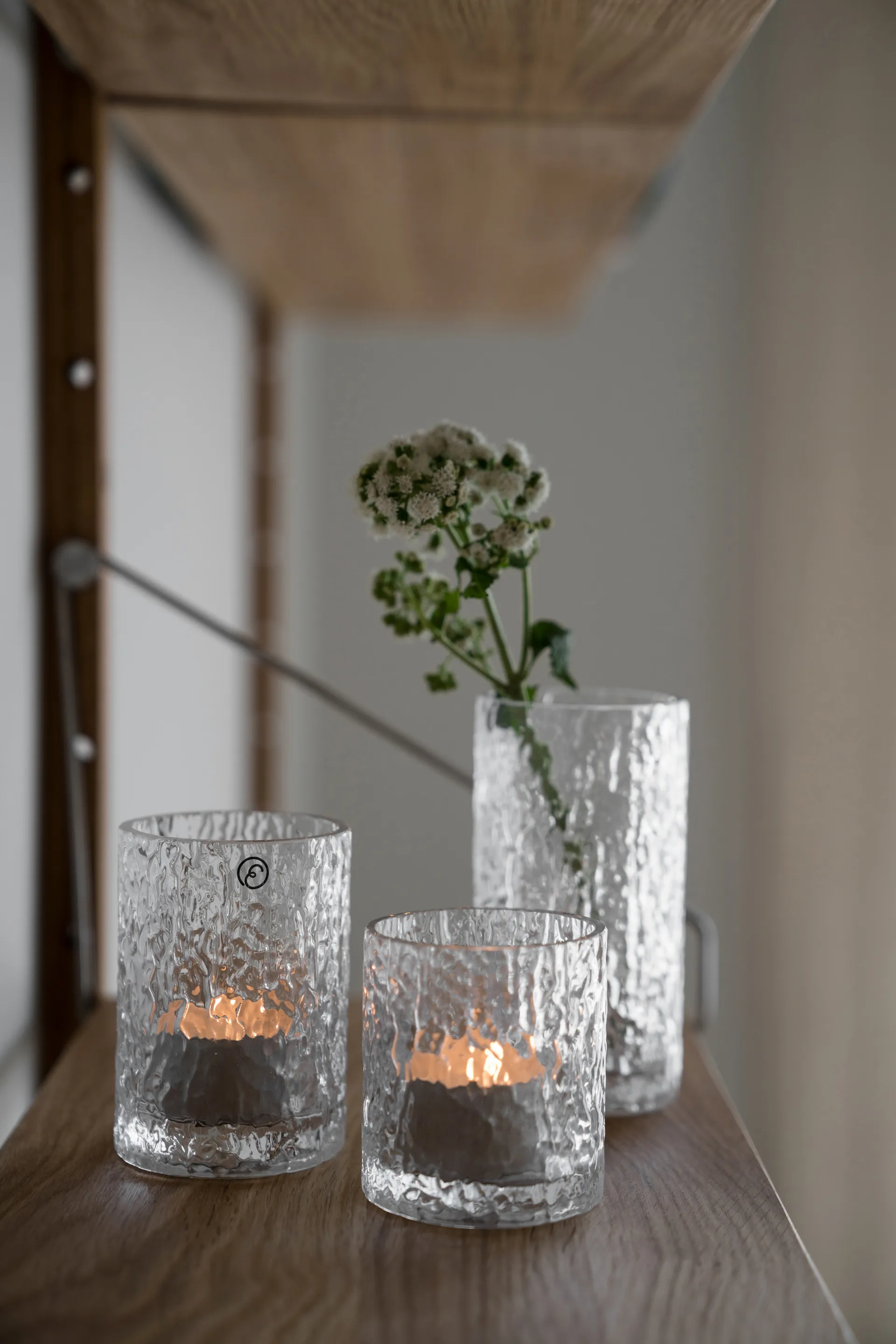 Ernst βάζο/φανάρι με σχέδιο, Ø5,3x6,5 cm ERNST