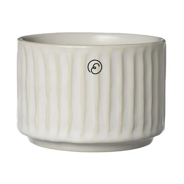 Μπολ Ernst ραβδωτό Ø7,5 cm - Φυσικό Λευκό - ERNST