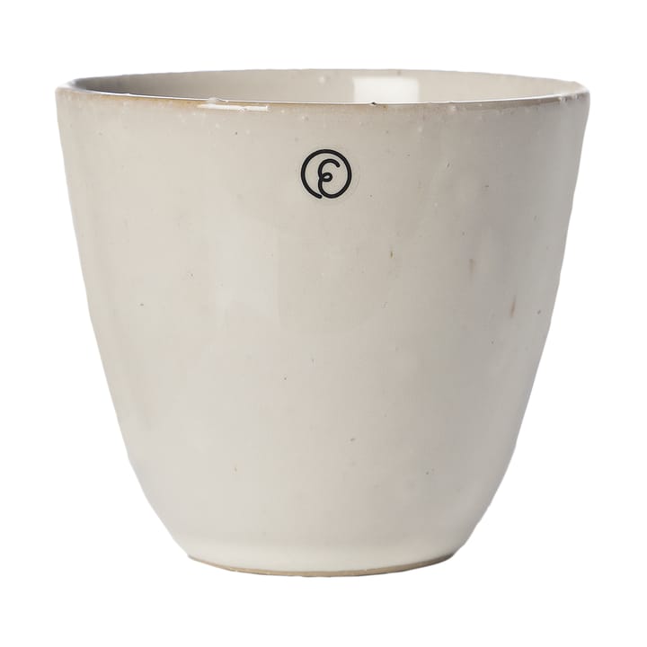 Ernst κούπα χωρίς χερούλι 8 cm, Φυσικό λευκό ERNST