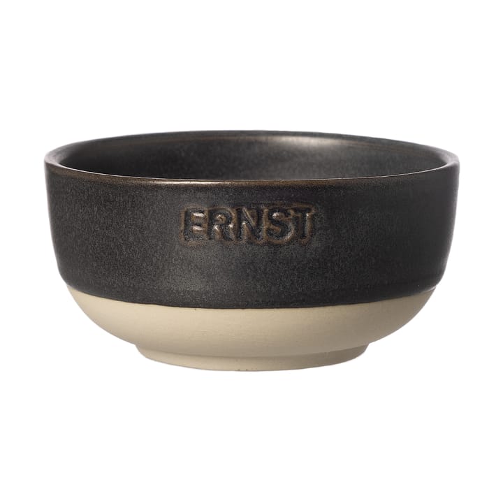 Ernst μπολ - Ματ μαύρο-φυσικό κάτω μέρος, Ø8 cm - ERNST