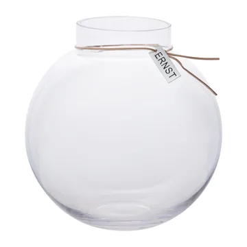 Ernst γυάλινο βάζο H22cm Ø21cm - διαφανές - ERNST