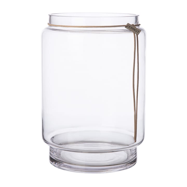 Ernst γυάλινο κυλινδρικό βάζο H28 cm Ø19,8 cm, Διαφανές ERNST