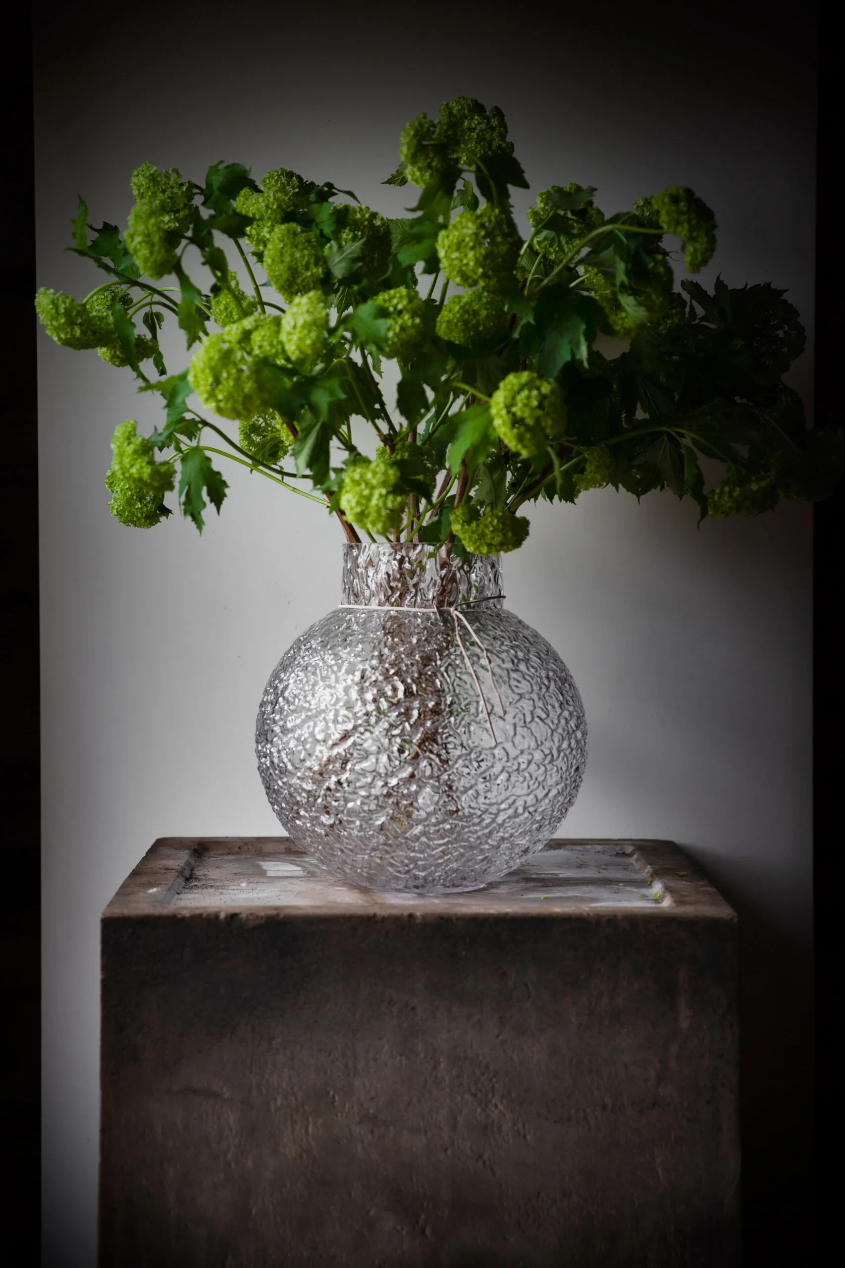 Ernst structure διαφανές γυάλινο βάζο, Ø 29 cm ERNST