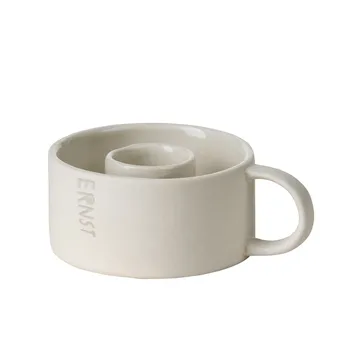 Ernst κηροπήγιο με λαβή - λευκό - ERNST